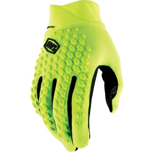 Gants 100% Geomatic Fluo Yellow XXL pour cyclistes adultes unisexes