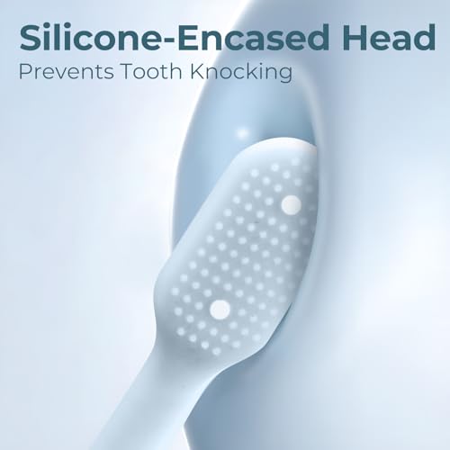Cepillo de dientes eléctrico blanco para adultos con temporizador automático de dos minutos 6