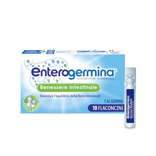 Enterogermina Benessere Intestinale, Fermenti Lattici Probiotici, Integratori Adulti e Bambini 3+...