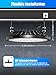 Chunnuan UFO LED High Bay Lights 100W 10 Pack, Super Bright 10000LM, 6500K Daylight, Waterproof, LED High Bay Light for Factory, Warehouse, Workshop
