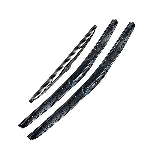 Essuie-glaces pour Dodge Caliber 2006-2012 | Kit anti-trace avant arrière 24 17 11 pouces