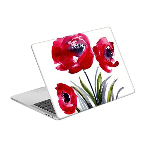 Autocollant MacBook Pro 13 A1989 Mai Autumn fleurs rouges