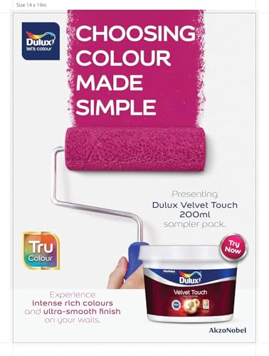 Image of Dulux Velvet Touch Pearl GLO Interior Emulsion Paint (200 Ml, White)- Luxurious soft-sheen wall paint, highly durable, washable, rich, intense colors, with 6-year warranty