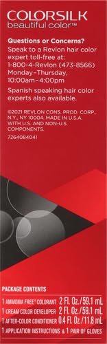 Revlon coloration châtain moyen 41 colorsilk beautiful color 30ml - vue 9