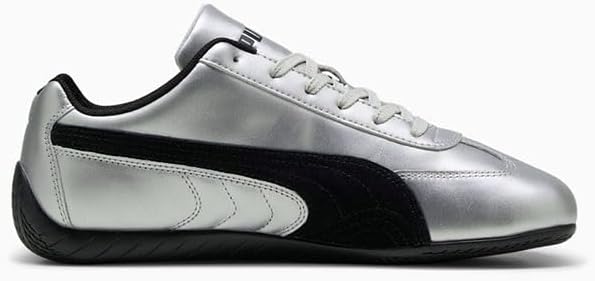 PUMA スニーカー スピードキャット　メタリック　ROSE着用モデル PUMA（プーマ） ユニセックス スピードキャット メタリック シルバー