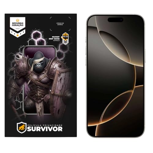 Gshield Película Survivor Privacidade com Aplicador para (iPhone ...