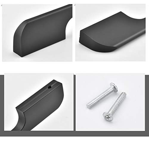 Uchwyt do drzwi szafki kuchennej, uchwyt ze stopu aluminium do szafek i szuflad, dostępny w wielu rozmiarach (środek otworu 192 mm, złote wykończenie)
