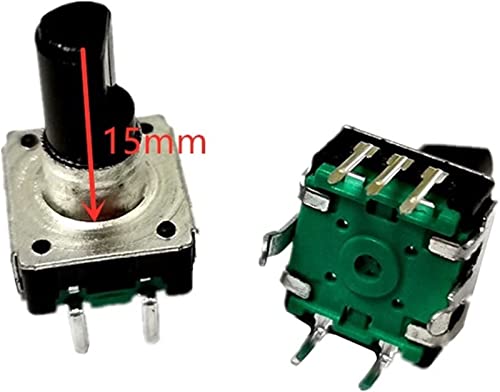 Encodeur rotatif EC12 de précision 24 positions avec interrupteur bouton-poussoir 15mm - 3