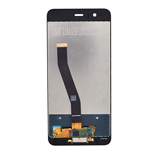 Image of LCD Screen and Digitizer Assembly with Fingerprint Button Keypad Without Bezel Frame for Huawei P10 VTR-L09 VTR-L29 VTR-AL00 VTR-TL00(White)