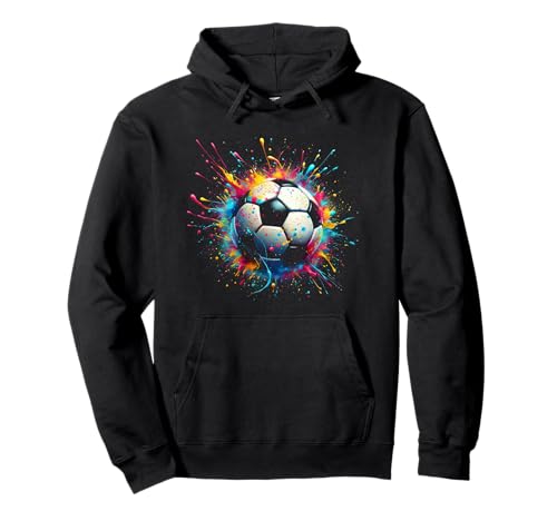 Cool Soccer Player Sport para niños, hombres, niñas, mujeres, jóvenes y niños Sudadera con Capucha