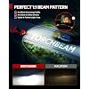 Torchbeam 2026 H4 LED Light Bulbs, 2 Pcs 91000LM 6500K White Lighting Solution, Optimized Beam Pattern