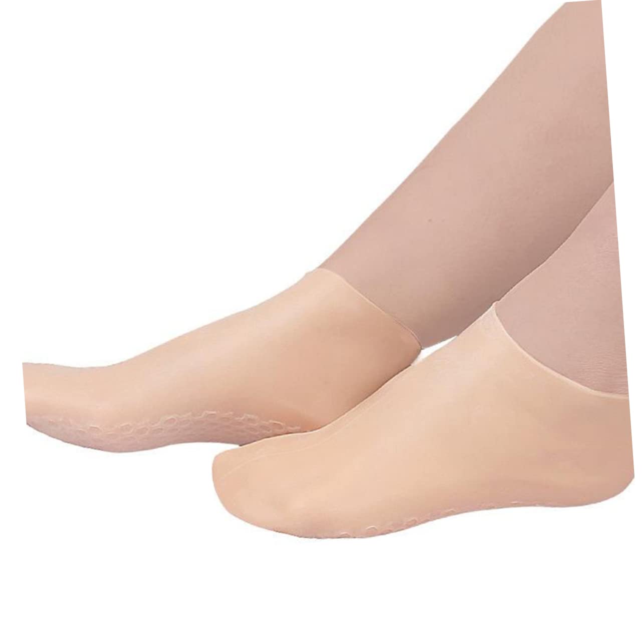 SOESFOUFU Foot Socks Moisturizing Gel Overnight Hydration Spa-Like Relief Cracked Heel Repair 3 Sets