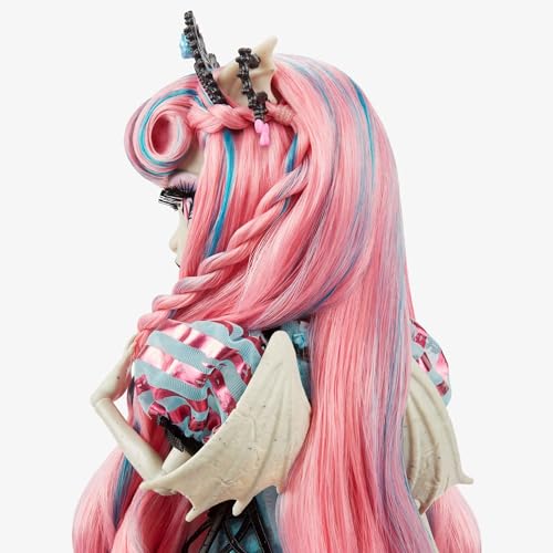 Monster High Muñeca Rochelle Goyle Skullector Fang miniatura 4