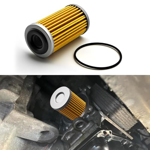 HQRNYP Automatic Transmission Filter Kit Transmission Oil Filter Car Gearbox Oil Filtrator Automotive Gearbox Gasoline Filtering Device Compatible with Nissan Sentra Infinite Replac OEM #0440455