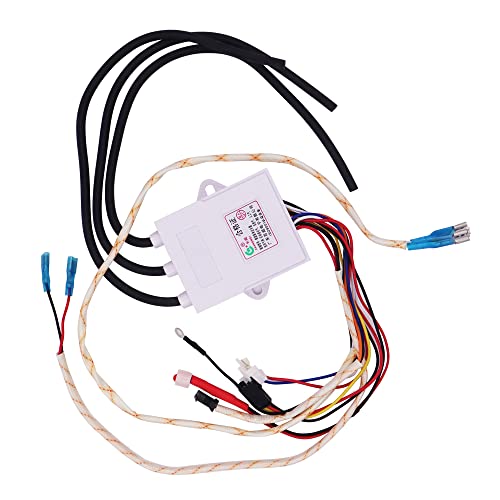 Meter Star Universal Direct-Row Gas Water Heater Pulse Igniter, Flue Type Igniter Controller Water Heater Accessories (Double Ignition)