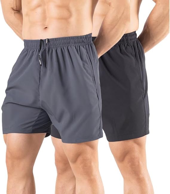 Image of Men's Cotton Shorts - Lightweight, Breathable Casual Shorts for Men | Summer Athletic & Lounge Wear