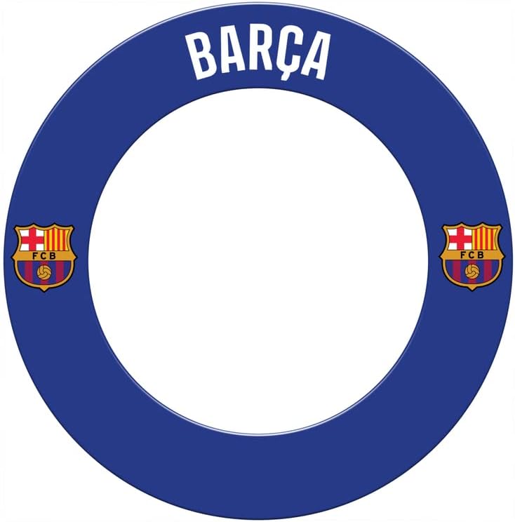 Miniatura 1 de Darts Corner Officially Licensed Barcelona Football Club Barca FC Dartboard and Darts Surround Available in Multiple Barcelona FC Designs.
