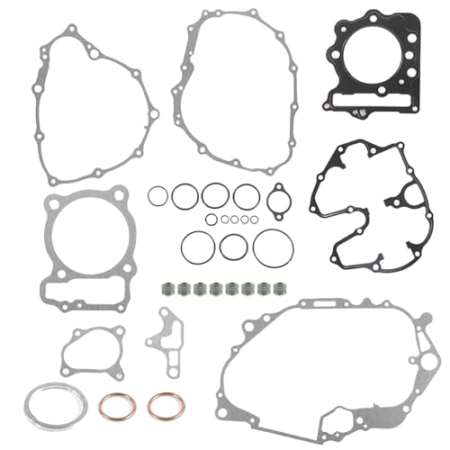 Image of Silscvtt Gasket Kit Replacement for Honda 400EX TRX400EX 1999-2004 | Engine Top Bottom End Gaskets Set