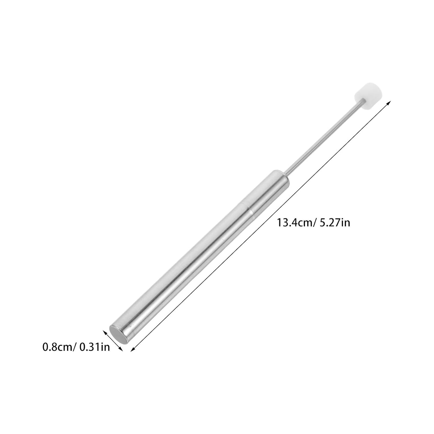BETOOKY 10pcs Soft Close Lid Piston for Trash Cans - Hydraulic Damper Replacement - Steel & Plastic Trash Can Lid Mechanism for Kitchens Homes
