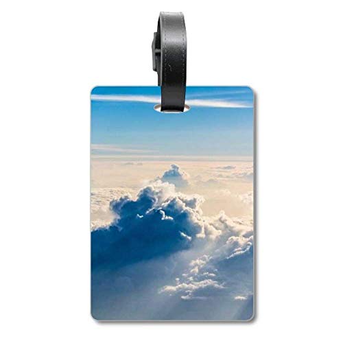 Étiquette d'identification Bleu Ciel Sunshine Clouds pour bagage