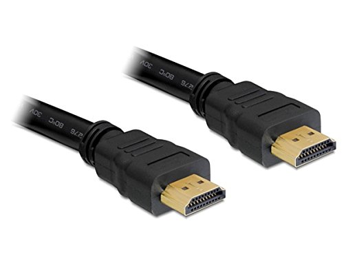 Câble HDMI Delock 82709 mâle à mâle de 10,0 m de long noir