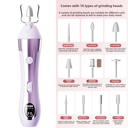 Machine perceuse à ongles électrique pour débutants et manucure professionnelle