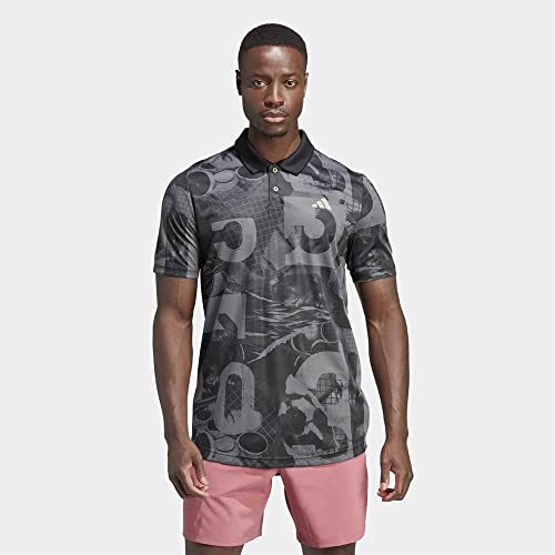 Polo Adidas Club Graph vêtement de sport homme pour club de tennis
