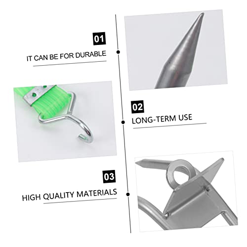 UPKOCH 1Pair Non Slip Tree Climbing Spikes Shoes Carbon Steel Gaffs with Skid Design for Outdoor Pole Climbing and Fruit Picking Activities2