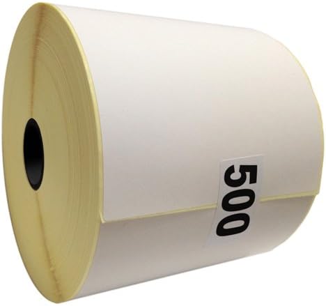 Zebra 500 Direct Thermal Labels - 150mm x 100mm Permanent Label for Thermal Printer (1)
