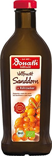 Donath BIO Vollfrucht Sanddorn + Rohrzucker | Inhaltsstoffe aus...