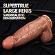 Jpscor Riesen Realistische Dildo Vibratoren Heizung Dildo Vibrator mit 10 Vibrationsmodi + 3 Teleskopmodus, Leise Saugnapf Diloschwanz Analdildo G-Punkt Vibrator Sexspielzeug Für Männer Frauen