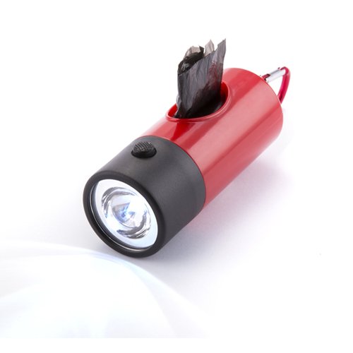 DISPENSER BORSA IGIENICA PER CANE CANI PORTA SACCHETTI CON 15 SACCHETTI