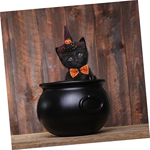 Disfraz Halloween para Mascotas con Sombrero y Corbata miniatura 2
