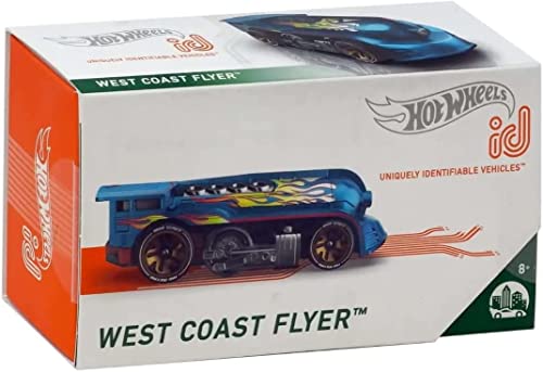 Vehículo Hot Wheels ID West Coast Flyer Azul miniatura 1