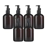【Accessoire de salle de bain】 : Distributeur de savon et de lotion avec pompe, , élégant, pratique et esthétique.