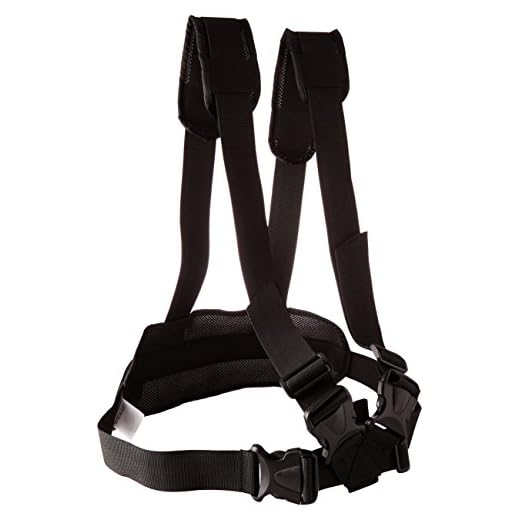 ubio 305552 Wheelchair Padded Abdominal Belt with Shoulder Straps