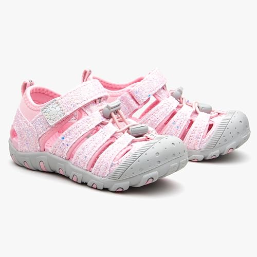 Image of Weestep Toddler Little Kid Boys and Girls Close Toe Hook Loop Sandal