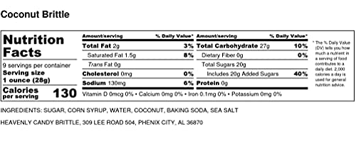 Heavenly Candy Coconut Brittle #TOP2