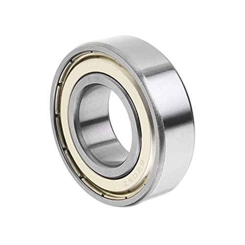 Othmro 内径25mm 外径52mm 厚さ15mm 防塵用両面スチールカバー 6205ZZ 1個入り ベアリング 深溝玉軸受 高炭素クロム軸受鋼 ミニベアリング ボールベアリング スチールボール 単列転動体 修理部品 工作機械電子機器用 ミニチュアベアリング 機械製造用 プーリーブロック用 高強度ベアリング ホイールワイヤーロープリフトガイド