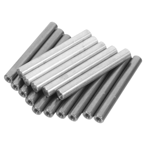 Garneck 20pcs Iron Aluminum Electrolyzer Rods Easy Replacement for Water Analysis