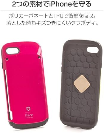 Amazon Co Jp Iface Innovation Standard Iphone8 7 ケース Icカード収納 レッド 家電 カメラ