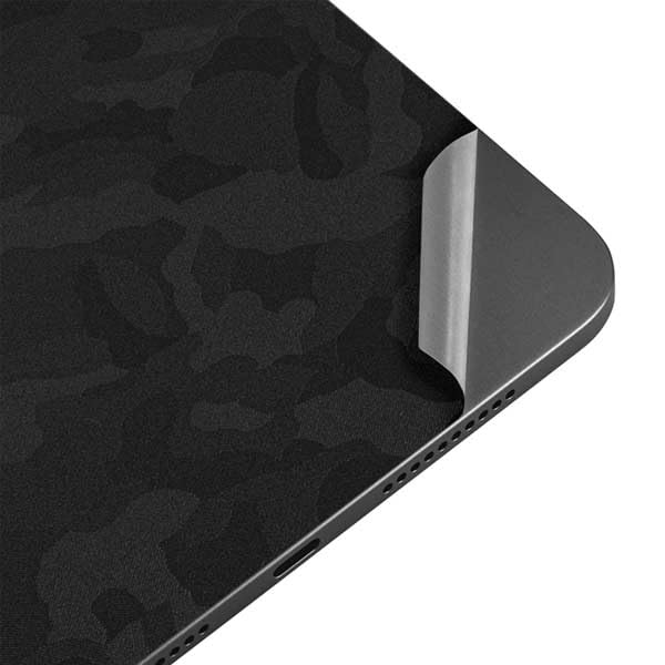 Skinit Decal Tablet Skin Compatible with iPad Mini 7 (2025) - Black Shadow Camo Design