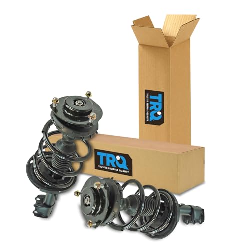 Image of TRQ Front Driver and Passenger Side Strut and Spring Assembly Set 2 Piece