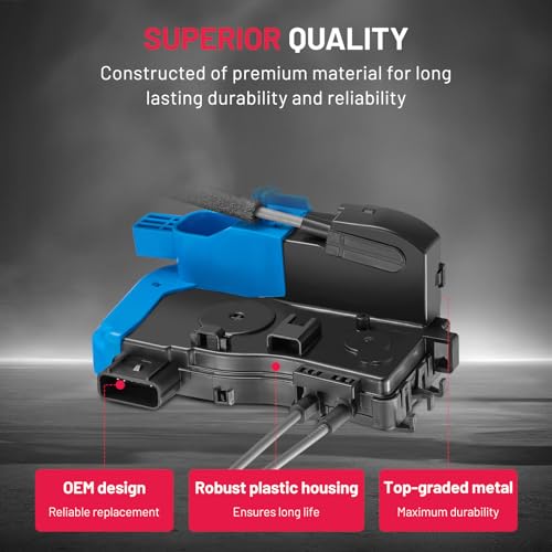 Image of SYERAL Door Latch Lock Actuator FL Front Left Driver Side Latch Motor Compatible with Hyundai Veloster 2012-2017 Replaces 81310-2V000