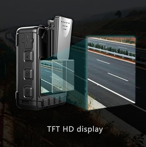 Image of Full HD Body Camera with 12 Hour Battery Backup, IR Night Vision & 140 Wide Angle Lens Compatible with Windows PC, Laptop & Security Monitoring Systems