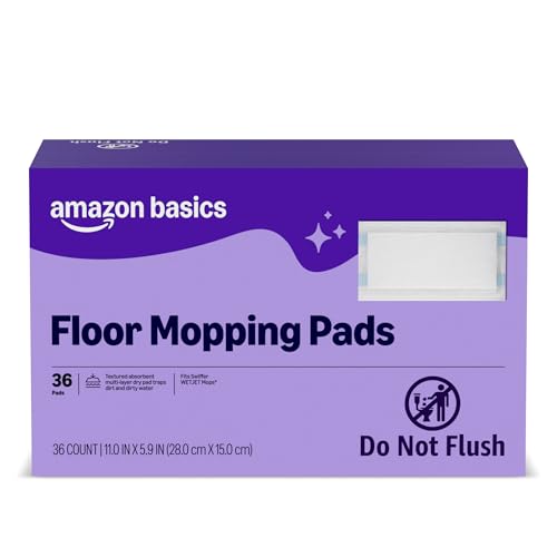 Amazon Basics Floor Cleaning Wet Mopping...