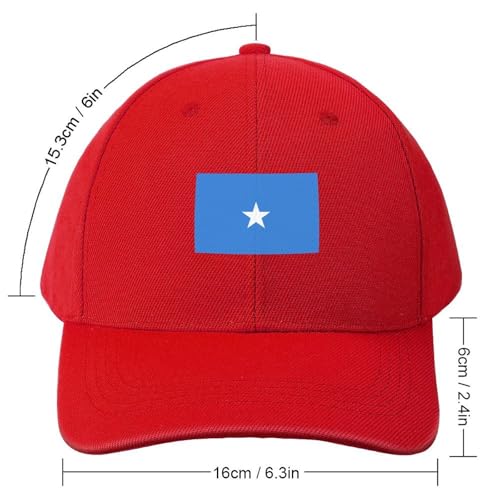 Somalia Flag Children Baseball Cap Adjustable Snapback Trucker Hats Boys Girls Sports Outdoor Travel hat2