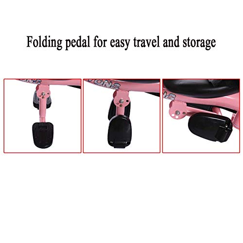 Kinderfahrräder mit Stabilisatoren Klappfahrräder Kinderdreirad 1-6 Jahre alt Großes Trolley Young Kid Fahrrad (Farbe… – Bild 6