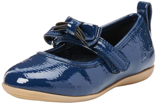 Zapatos tipo ballet Clarks Charm Bow T. en piel fina para niñas