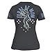 Grunt Style Feral AF Mom Slim Fit Women's T-Shirt - (Heavy Metal, Medium)